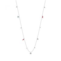 Collar Rosato Mujer in Plata Zirconia RZIB04 - RZIB04